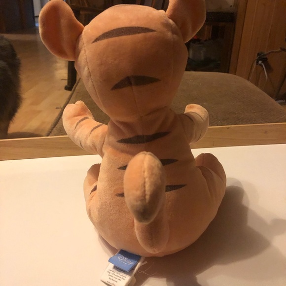 Rare Disney Baby Tigger With Rattle Plush Stuffed Animal Soft 2009 - Picture 5 of 10